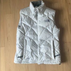 North Face White Vest